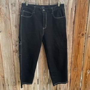 Elwood Cropped Denim Jeans.